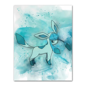 Givrali Aquarelle : L'Esprit des Glaces Peinture par Numéro Pokémon