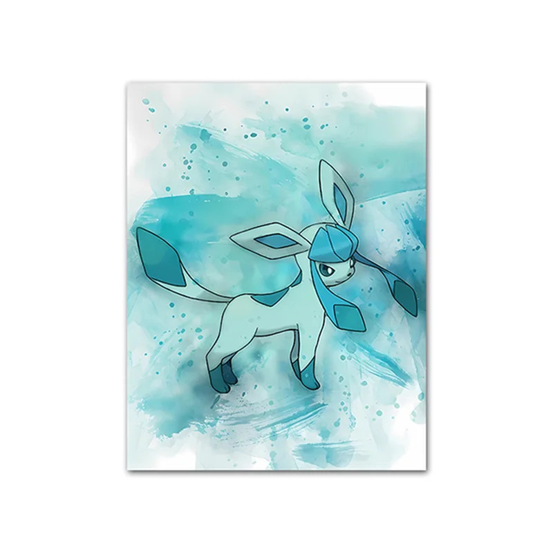 Résultat final de la peinture Givrali aquarelle.