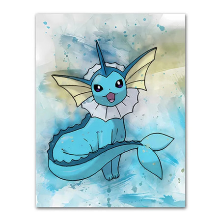Aquali Aquarelle : La Douceur des Océans Peinture par Numéro Pokémon
