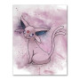 Mentali Aquarelle : Élégance Psychique Peinture par Numéro Pokémon