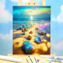 Rivage d'Opale Peinture par Numéro Fantaisie
