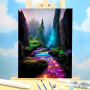 Vallée Source Féerique Peinture par Numéro Fantaisie