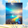 Rivage Magique Étoilé Peinture par Numéro Fantaisie