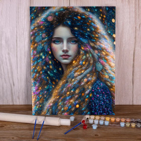 Nébuleuse Étoilée Peinture par Numéro Femmes