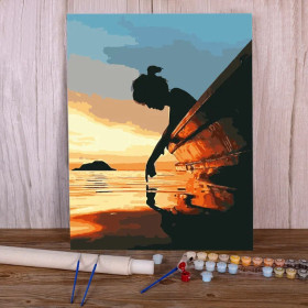 Réflexion Solaire Peinture par Numéro Femmes