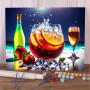 Cocktail Sangria Estivale Peinture par Numéro Cuisine