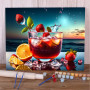 Sangria Divine Peinture par Numéro Cuisine