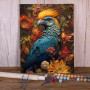 Ara Automnal Peinture Par Numéro Oiseaux