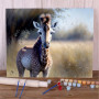 Girafe des Savanes Majesté Tachetée Faune Sauvage Peinture par Numéro Enfants