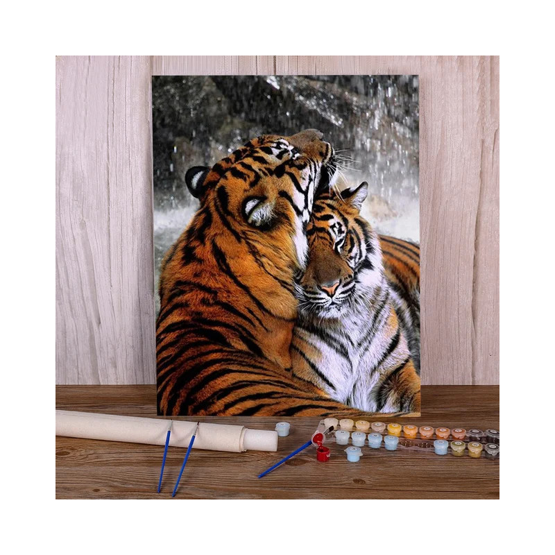 Resultat final du tableau Duo de Tigres en Pleine Tendresse