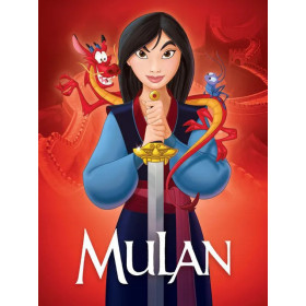 Mulan, Mushu et Cri-Kee Peinture par Numéro Disney