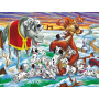 Les 101 Dalmatiens Jeu d'Hiver Peinture par Numéro Disney
