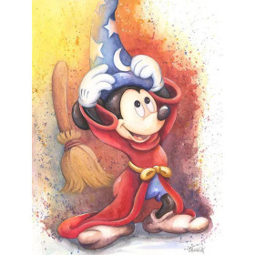Mickey l'Apprenti Sorcier Peinture par Numéro Disney