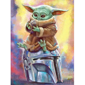 Kit Baby Yoda de La Série Mandalorian Peinture par Numéro Disney