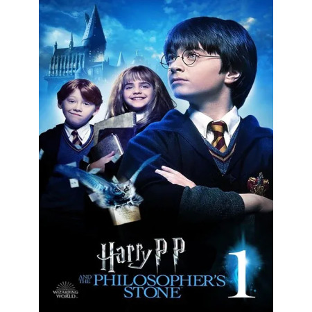 Harry Potter à l'École des Sorciers : Le Trio de Poudlard Peinture par Numéro Harry Potter