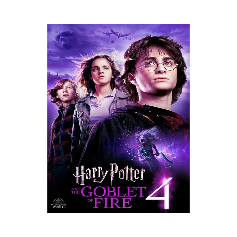 Aperçu final de l'affiche Harry Potter 4.
