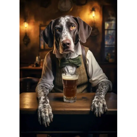 Chien Winston Peinture Par Numéros Chiens