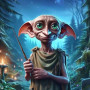 Dobby l'Elfe Magicien : Le Gardien de la Forêt Peinture par Numéro Harry Potter