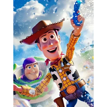 Toy Story Aventure Aquatique Peinture par Numéro Disney