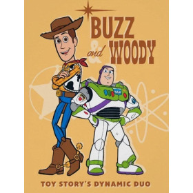 Buzz et Woody Le Duo Dynamique Rétro Peinture par Numéro Disney
