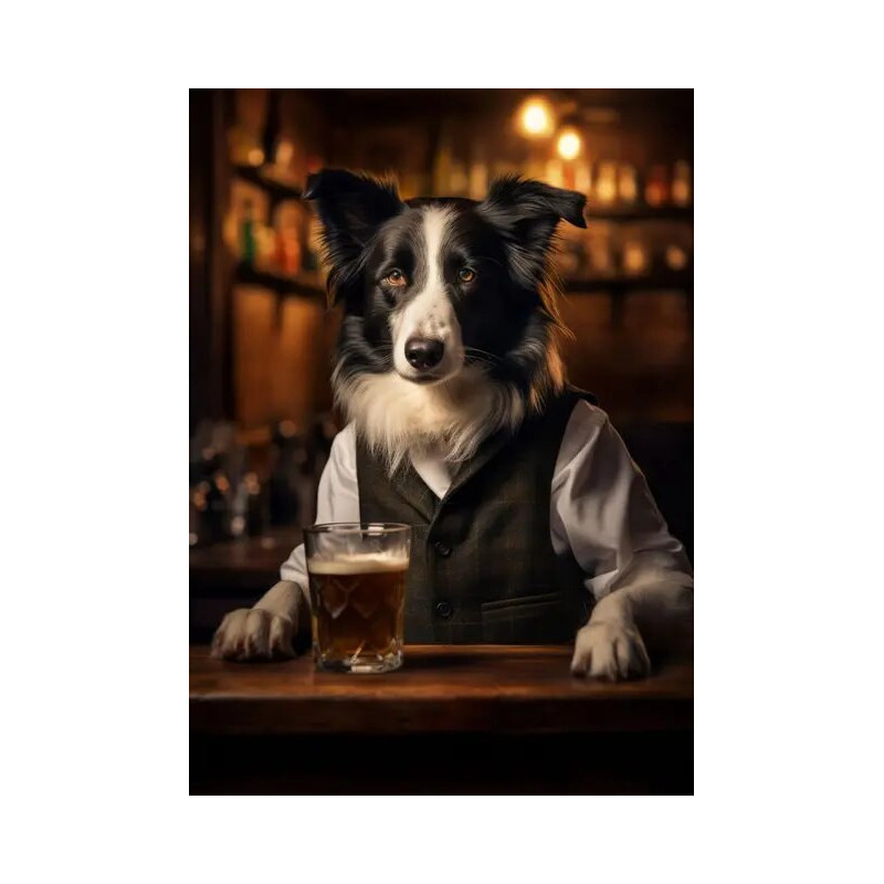 Resultat final du tableau Chien Otis