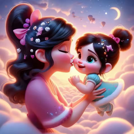 Vanellope Doux Baiser Sucré Peinture par Numéro Disney