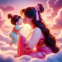 Mulan Tendresse Céleste Peinture par Numéro Disney