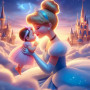 Cendrillon Rêve au Château Peinture par Numéro Disney