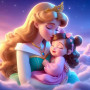 Aurore Douceur Royale Peinture par Numéro Disney