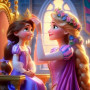 Raiponce Le Couronnement Royal Peinture par Numéro Disney