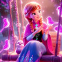 Anna Rêverie Enchantée Peinture par Numéro Disney