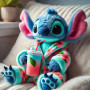 Stitch Cocooning Tropical Peinture par Numéro Stitch