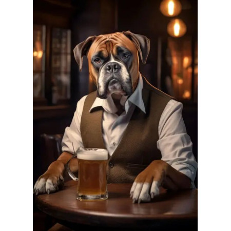Chien Daisy Peinture Par Numéros Chiens