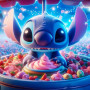 Stitch Délice Sucré Peinture par Numéro Stitch