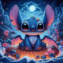Stitch Dragon des Rêves Peinture par Numéro Stitch