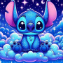 Stitch Rêveur Céleste Peinture par Numéro Stitch