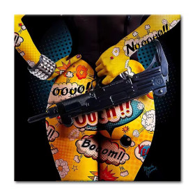 Pop Art Comics Urbain Peinture par Numéro Pop Art