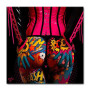 Corset Pop Art Burlesque Peinture par Numéro Pop Art