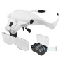 Loupe Lunettes LED pour | 5 Lentilles Interchangeables Accessoires Peinture par Numéros