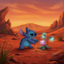 Stitch : Rencontre Magique Peinture par Numéro Stitch