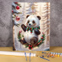 Le Panda Ornement de Noël Peinture par Numéro Noël