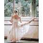Ballerine Étirement à la Fenêtre Peinture par Numéro Femmes
