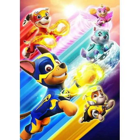 L'Escouade des Super-Chiots Peinture par Numéro Pat' Patrouille