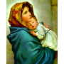 Vierge Marie Douceur Maternelle Peinture numero vierge marie