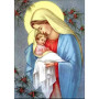 Vierge Marie Douce Nuit d'Hiver Peinture numero vierge marie