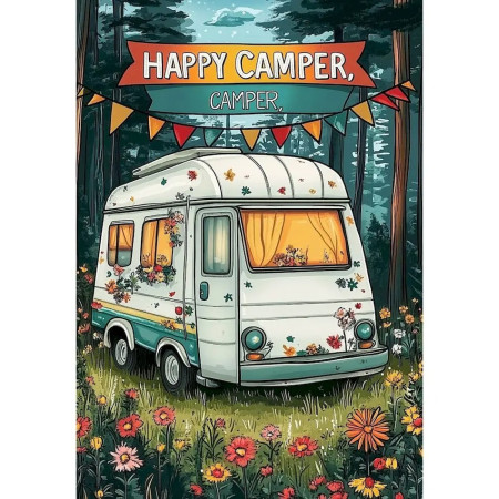 Happy Camper Peinture par Numéro Voiture & Véhicules