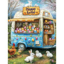 Caravane de Pâques Peinture par Numéro Voiture & Véhicules