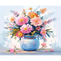 Fleurs Éclatant Peinture Par Numéro Fleurs