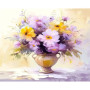 Bouquet Douceur Pastel Peinture Par Numéro Fleurs