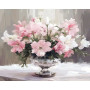 Bouquet Élégance Rose Peinture par Numéro Saint-Valentin